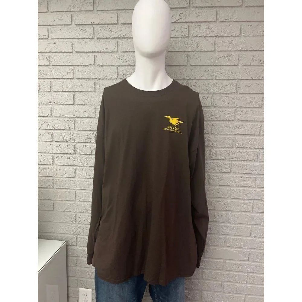 Gildan Deal’s Gap The Dragon Long Sleeve T-Shirt Size 3XL